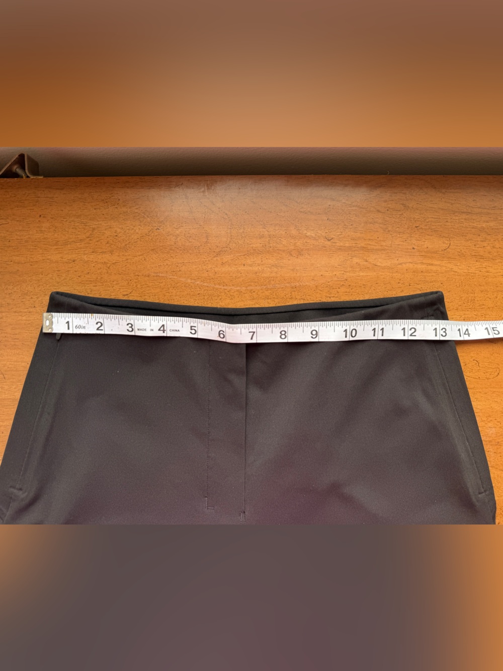 Lululemon Black Straight Leg Pants High Rise Stretch Work Travel Size 6 - Picture 8 of 9